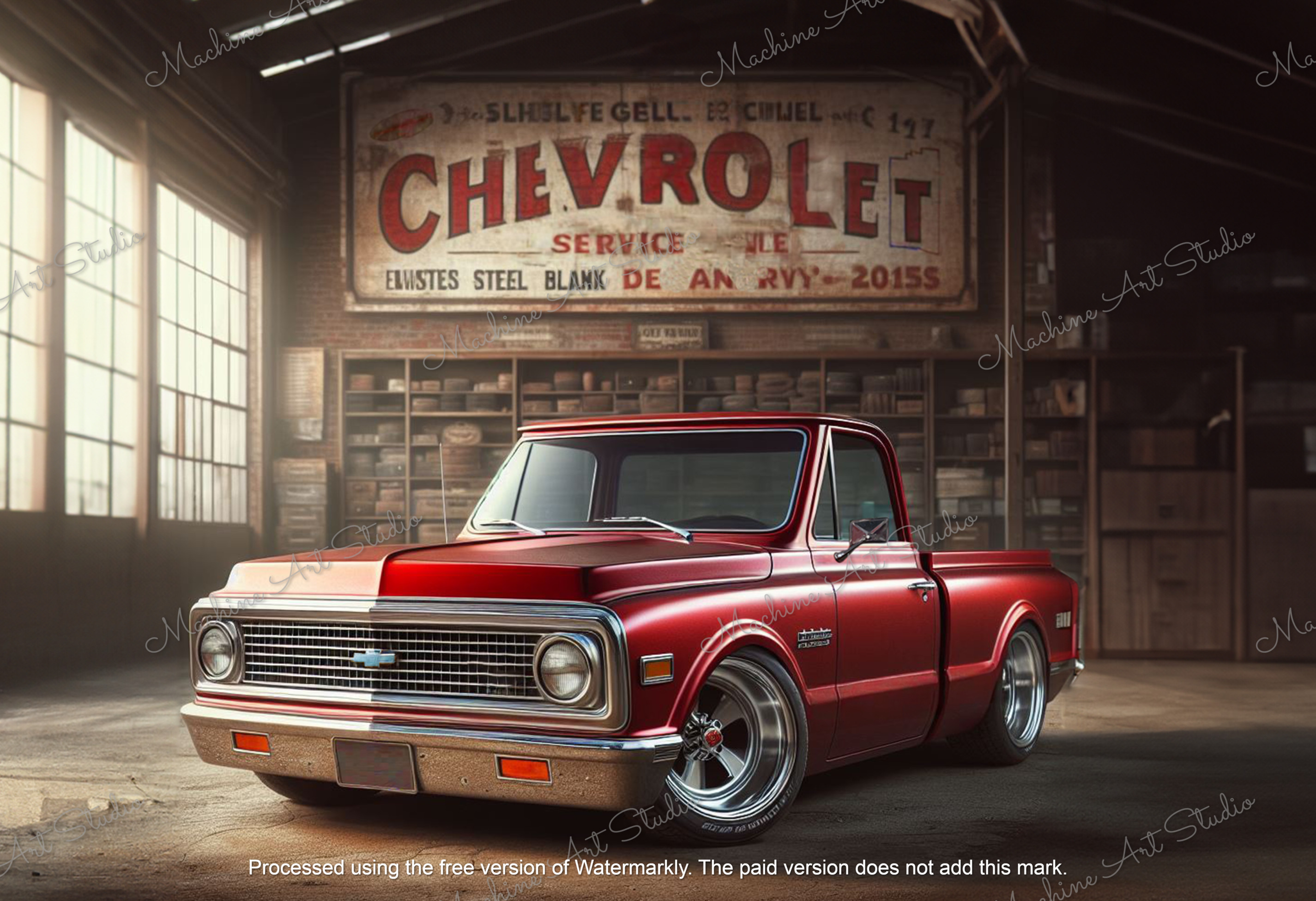 Chevrolet Custom automotive art